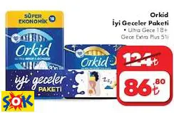 ORKİD İYİ GECELER PAKETİ ULTRA GECE 18+ GECE EXTRA PLUS 5'Lİ ORKİD İYİ GECELER PAKETİ ULTRA GECE 18+ GECE EXTRA PLUS 5'Lİ